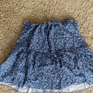 blue brandy melville skirt